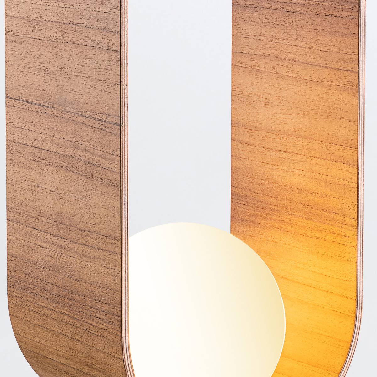 Sfera Tischleuchte - Accord Lighting - QN - SFERA - TL - L - TEAK