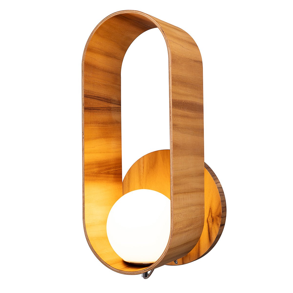 Sfera Wandleuchte - Accord Lighting - QN - SFERA - WB - L - TEAK