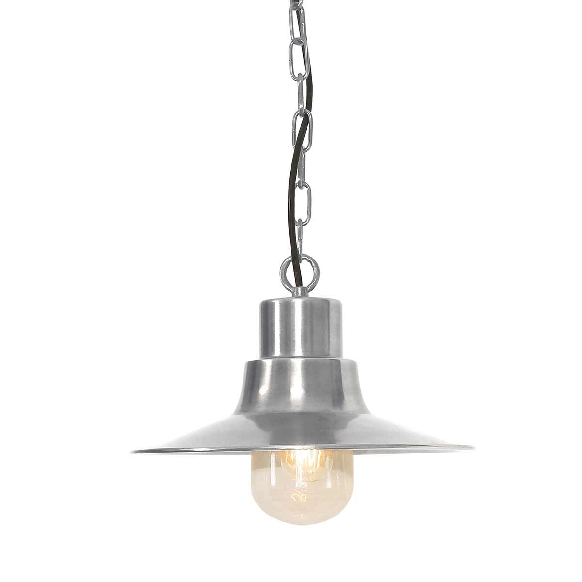 Sheldon 1 - flammige Kettenlaterne - Antik - Nickel - Elsteadlighting - SHELDON - CH - AN