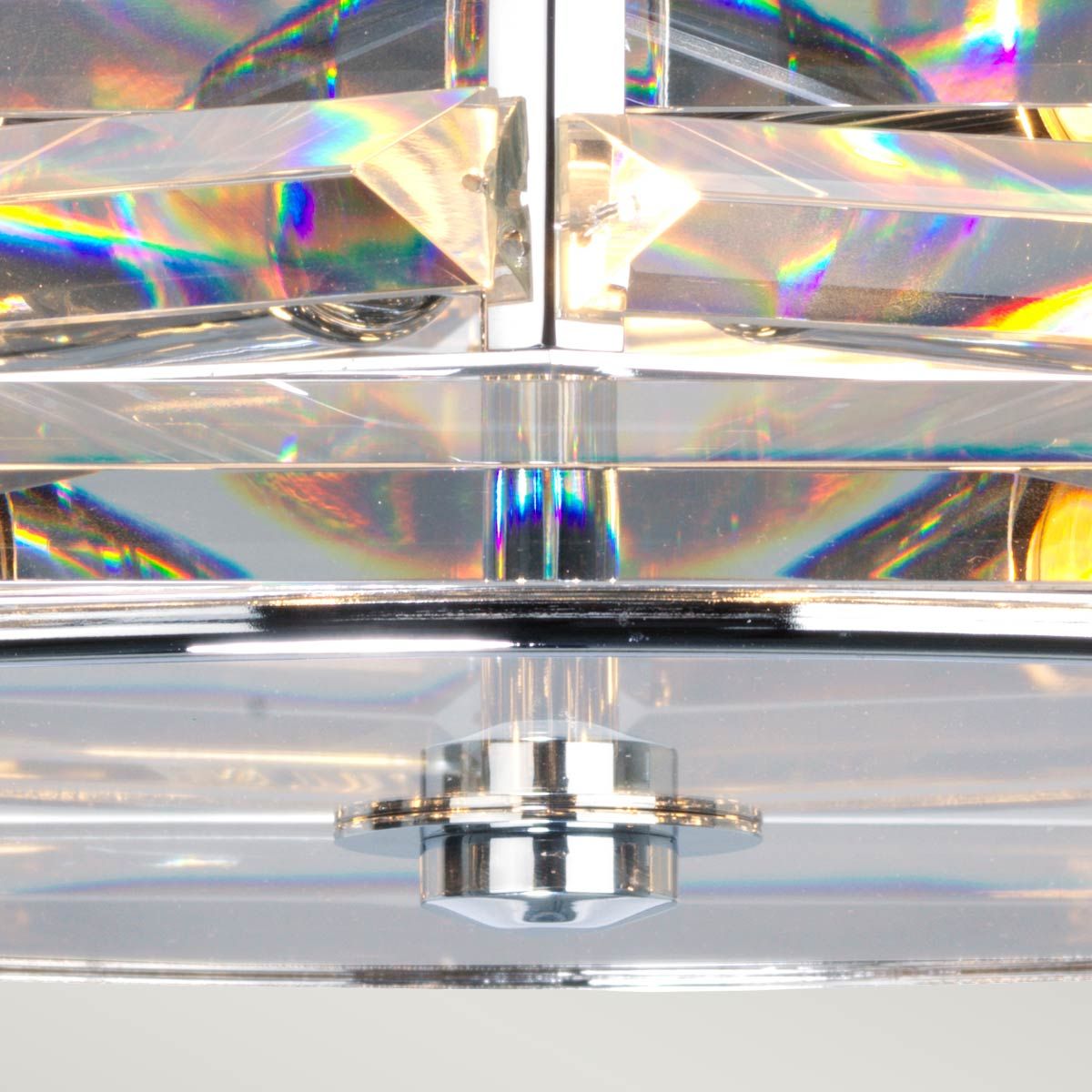 Shoal Deckenleuchte, 4 Lichter, Nickel poliert