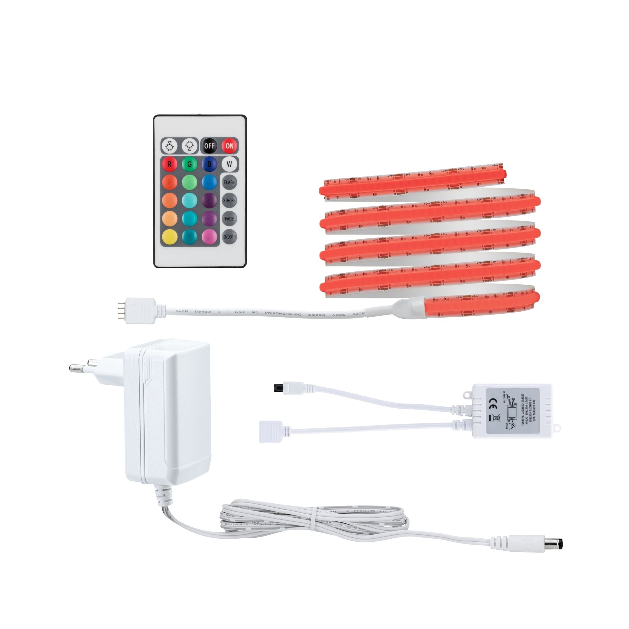 SimpLED Full - Line COB Komplettset 1,5m 12W 330lm/m 840 LEDs/m RGB 24VA - Paulmann - 78863