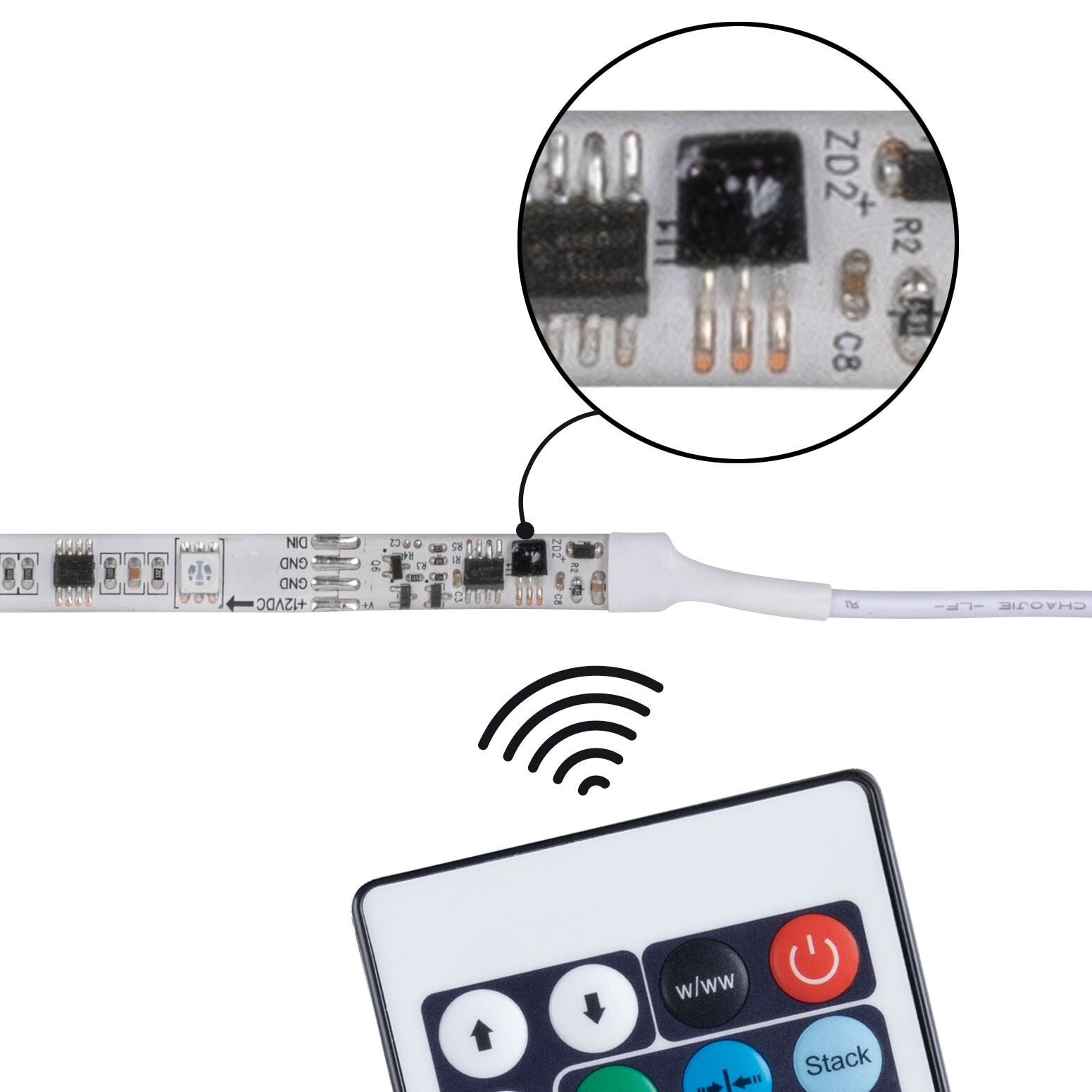 SimpLED Motion RGB Komplettset 10m 17W 65lm/m RGB 18VA - Paulmann - 70515