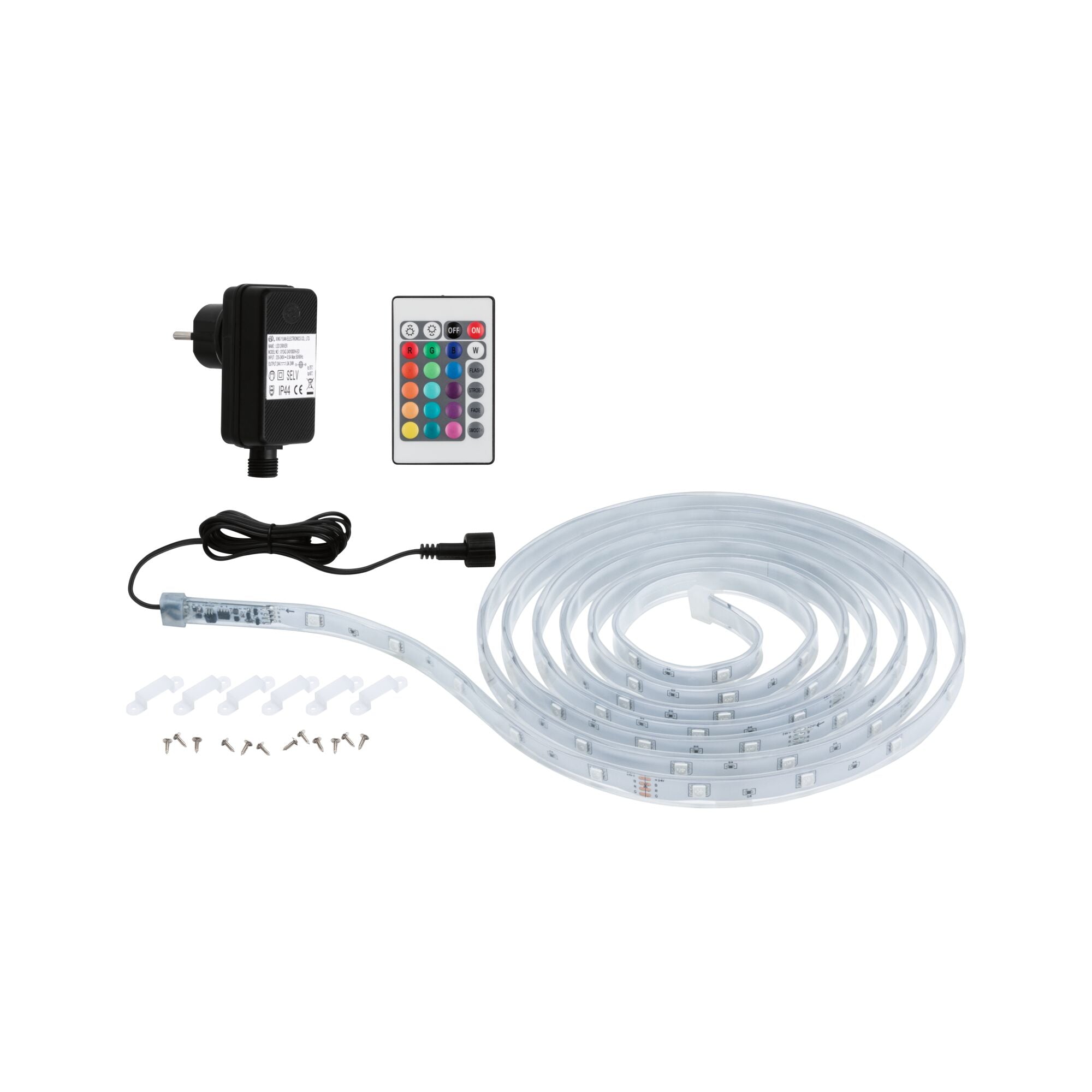 SimpLED Outdoor Komplettset 3m IP65 8,5W 52lm/m 24 LEDs/m RGB - Paulmann - 78891