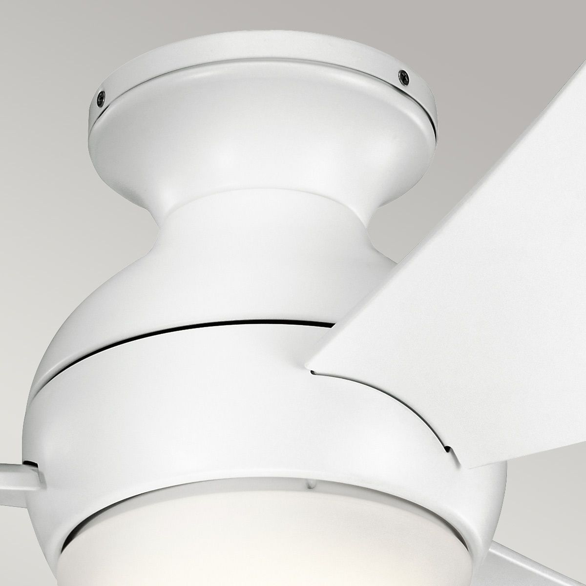 Sola - 34 Zoll / 86 cm Ventilator - Mattweiß - Elsteadlighting - KLF - SOLA - 34 - WHT