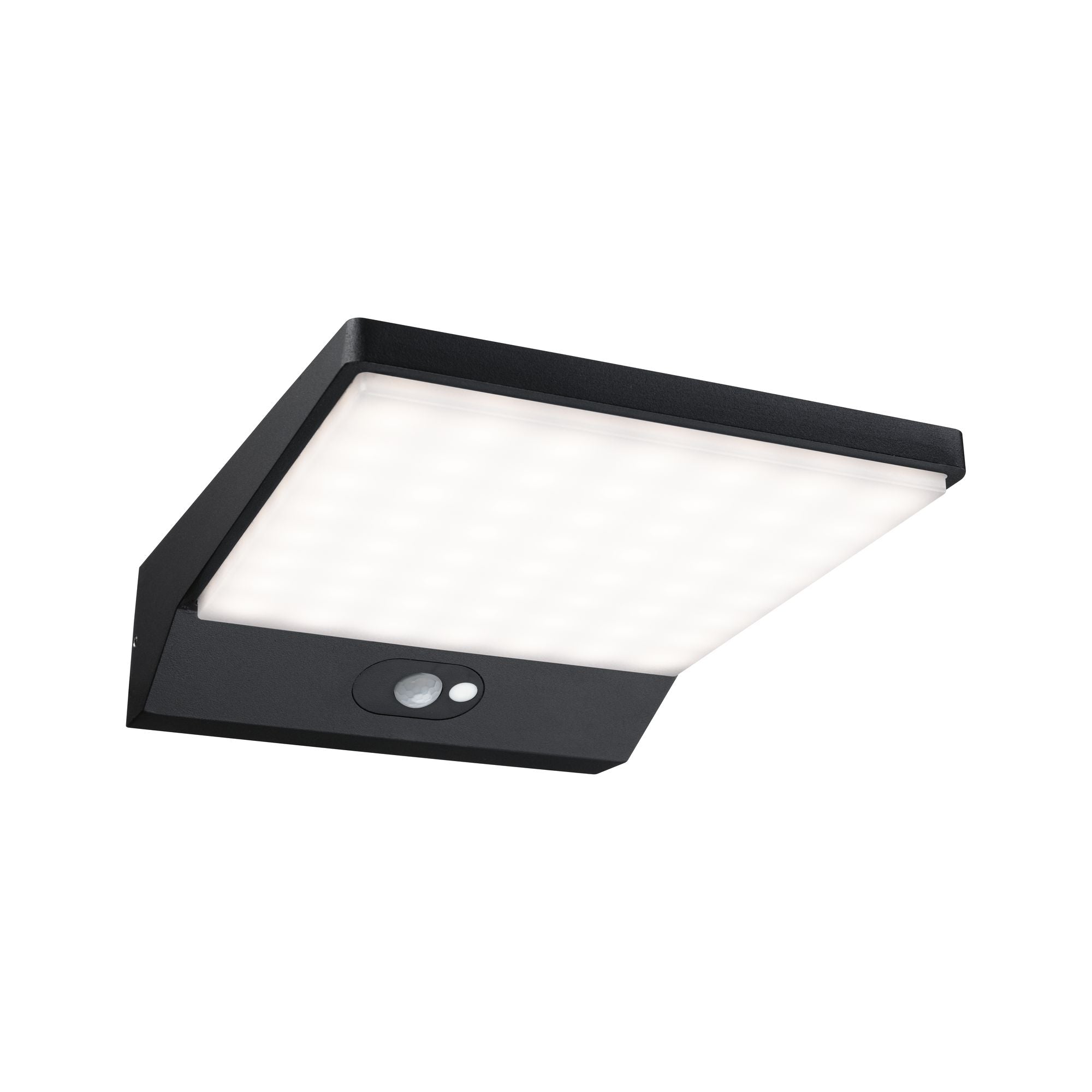 Solar Ronas Bewegungsmelder IP44 3000K 320lm Dunkelgrau - Paulmann - 94334