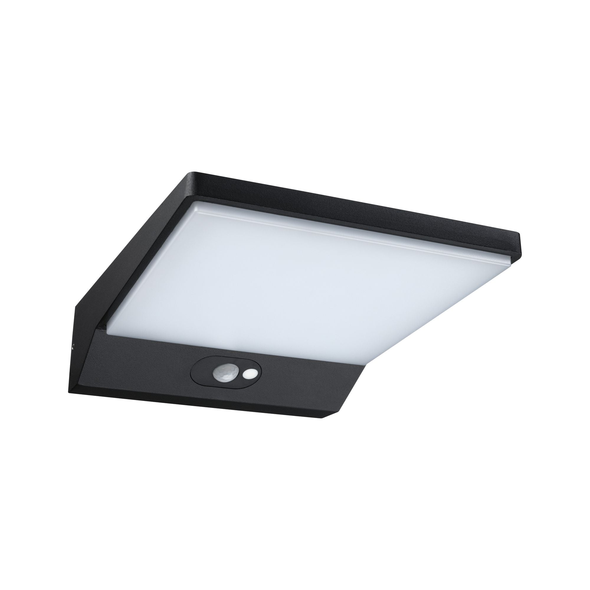 Solar Ronas Bewegungsmelder IP44 3000K 320lm Dunkelgrau - Paulmann - 94334