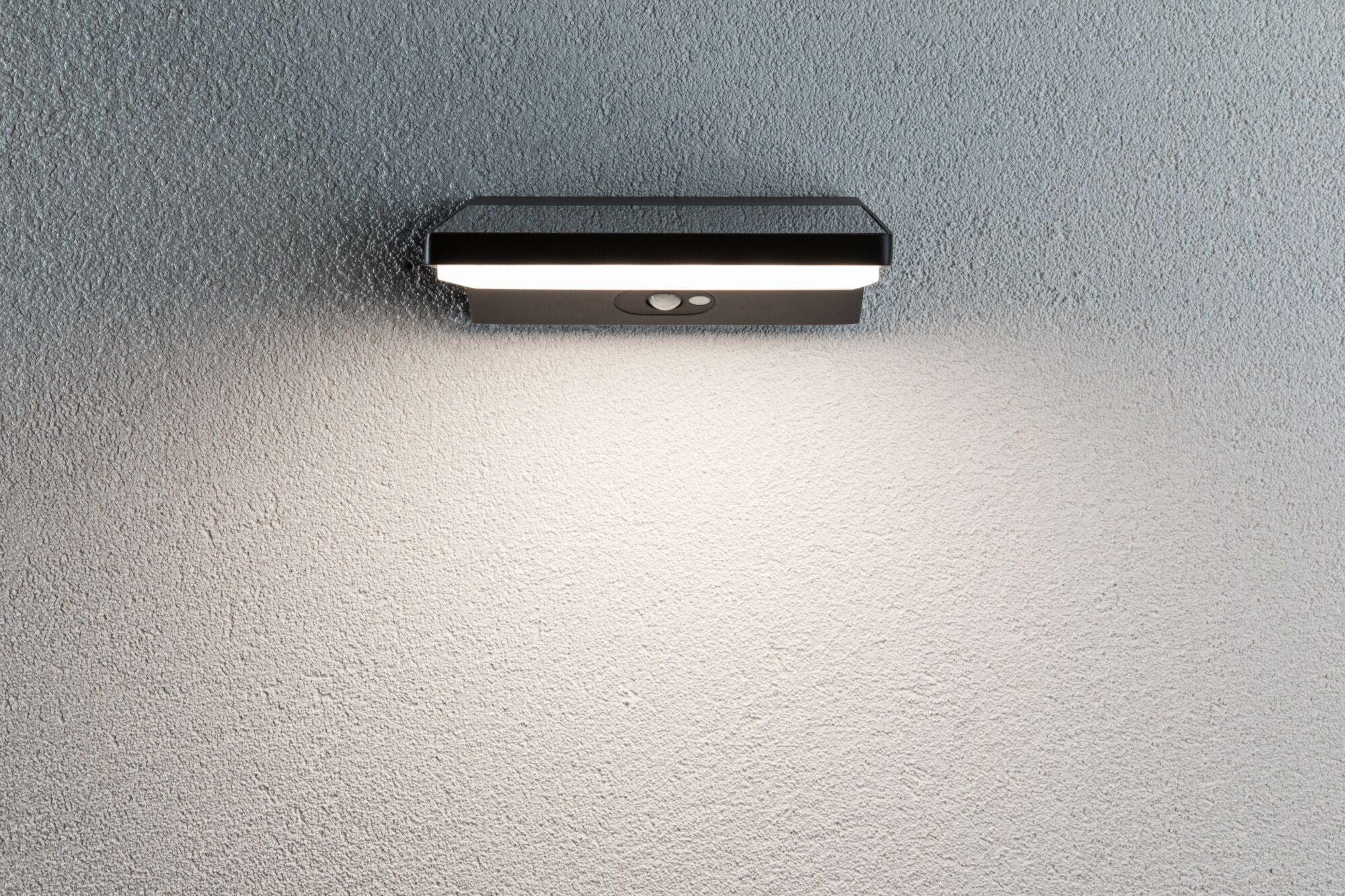 Solar Ronas Bewegungsmelder IP44 3000K 320lm Dunkelgrau - Paulmann - 94334