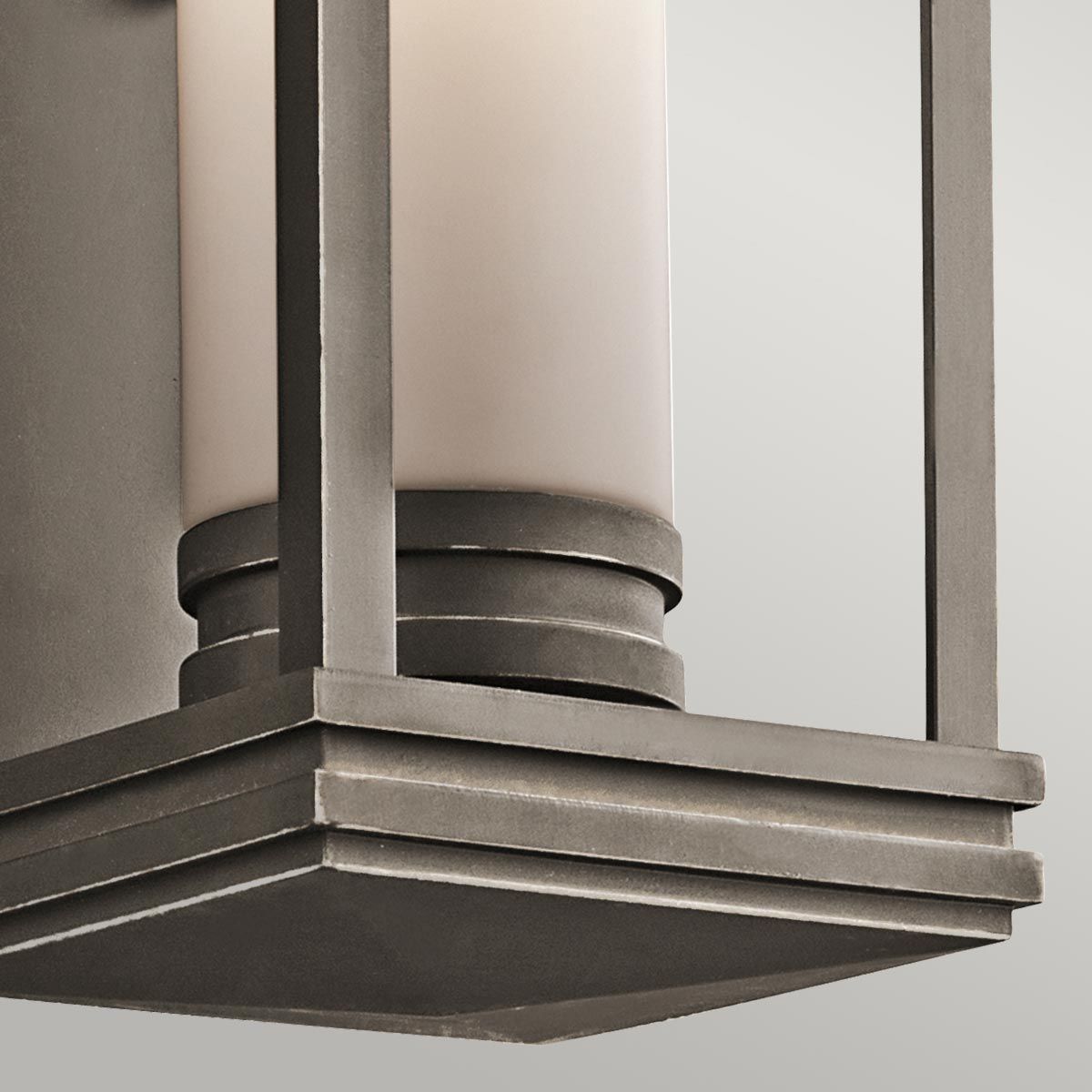 South Hope 1 - flammige mittelgroße Wandlaterne, geriebene Bronze - Elsteadlighting - KL - SOUTH - HOPE - M