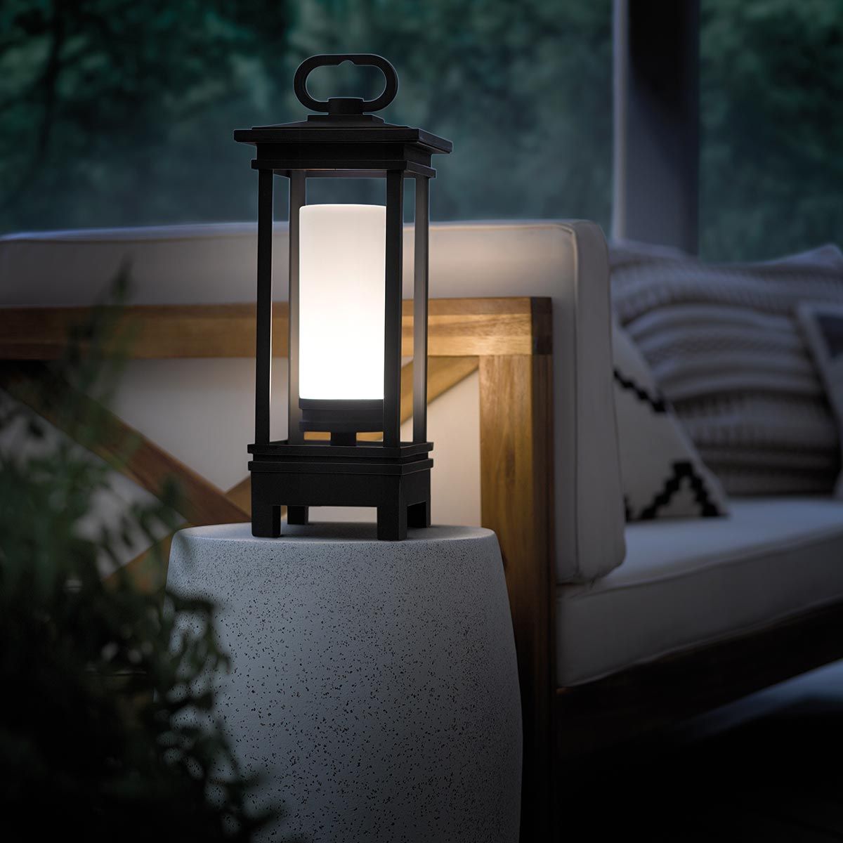 South Hope Tragbare Bluetooth - Lautsprecherlaterne - EU - Stecker - geriebene Bronze - Elsteadlighting - KL - SOUTH - HOPE - BT - B - OZ