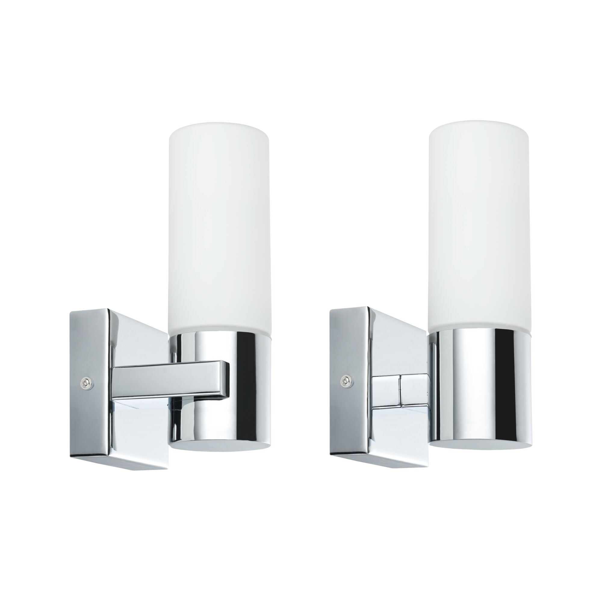 Spiegelleuchte Gemini IP44 E14 230V max. 2x20W dimmbar Chrom/Satin - Paulmann - 70354