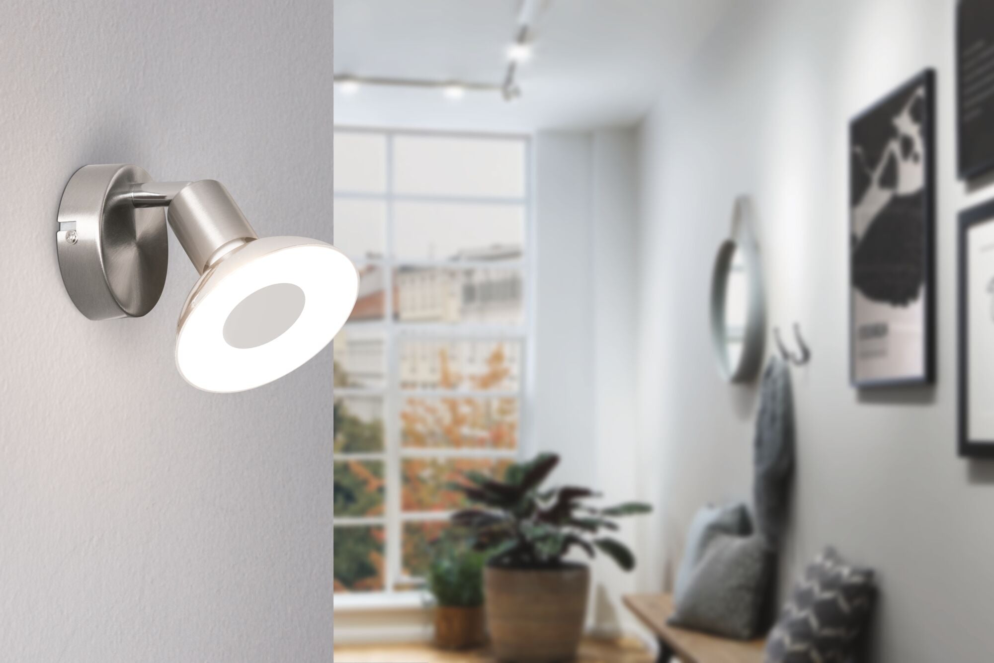 Spotlight Carolina GU10 230V max. 10W dimmbar Nickel matt - Paulmann - 66743
