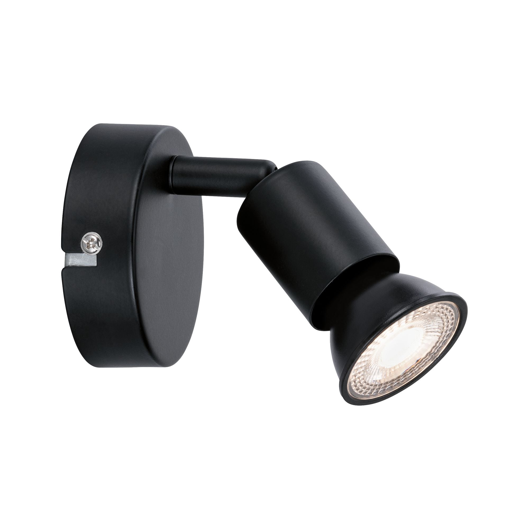 Spotlight Carolina GU10 230V max. 10W dimmbar Schwarz matt - Paulmann - 66755
