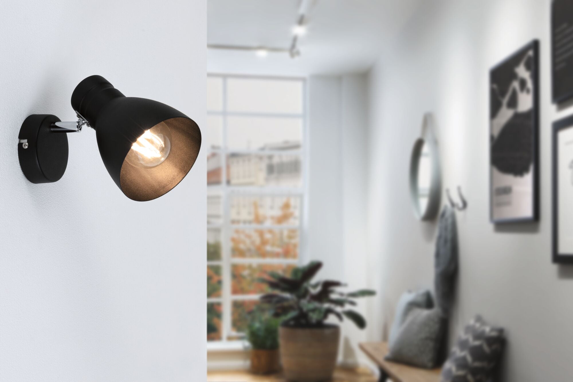 Spotlight Davy E27 230V max. 20W dimmbar Schwarz - Paulmann - 66759