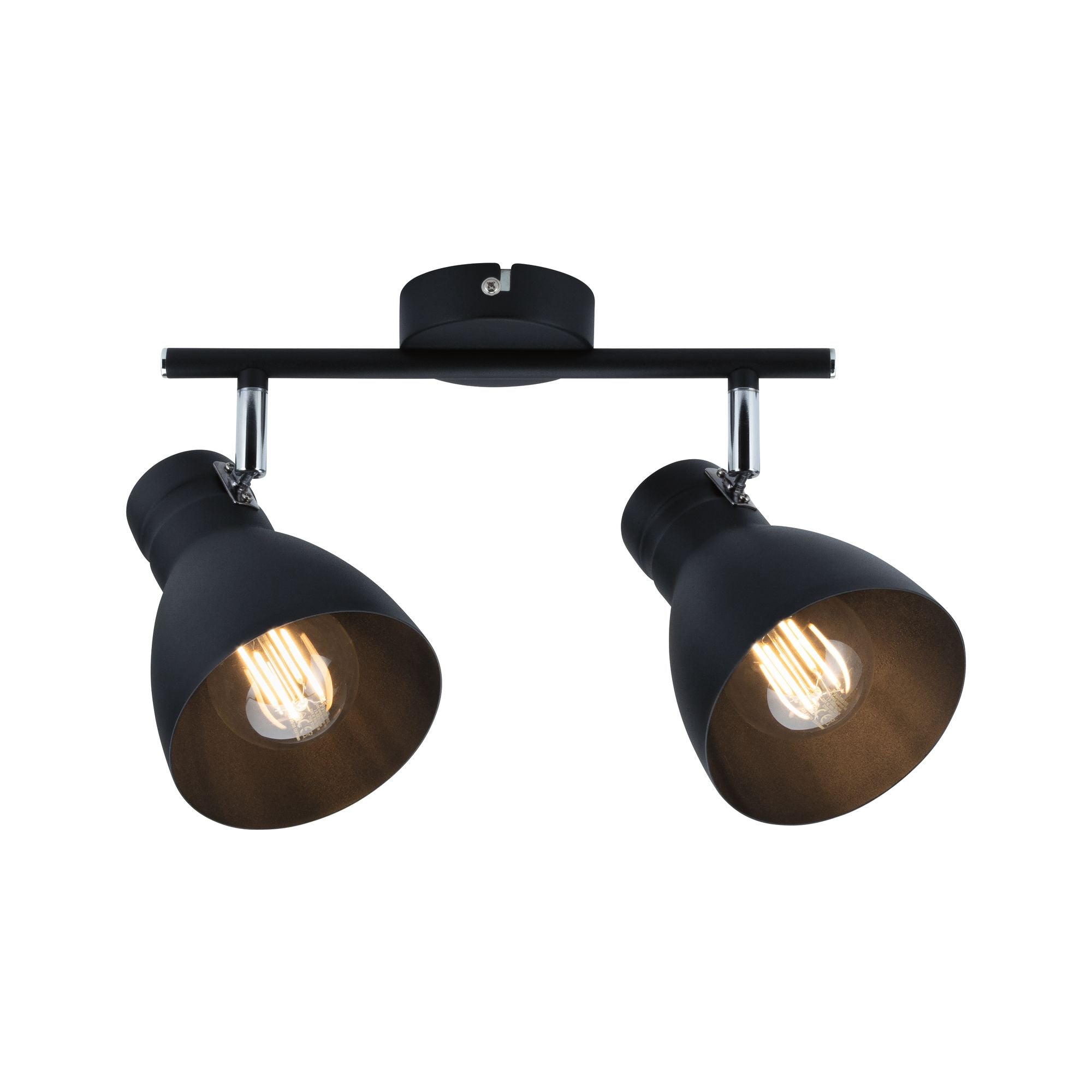 Spotlight Davy E27 230V max. 2x20W dimmbar Schwarz - Paulmann - 66760