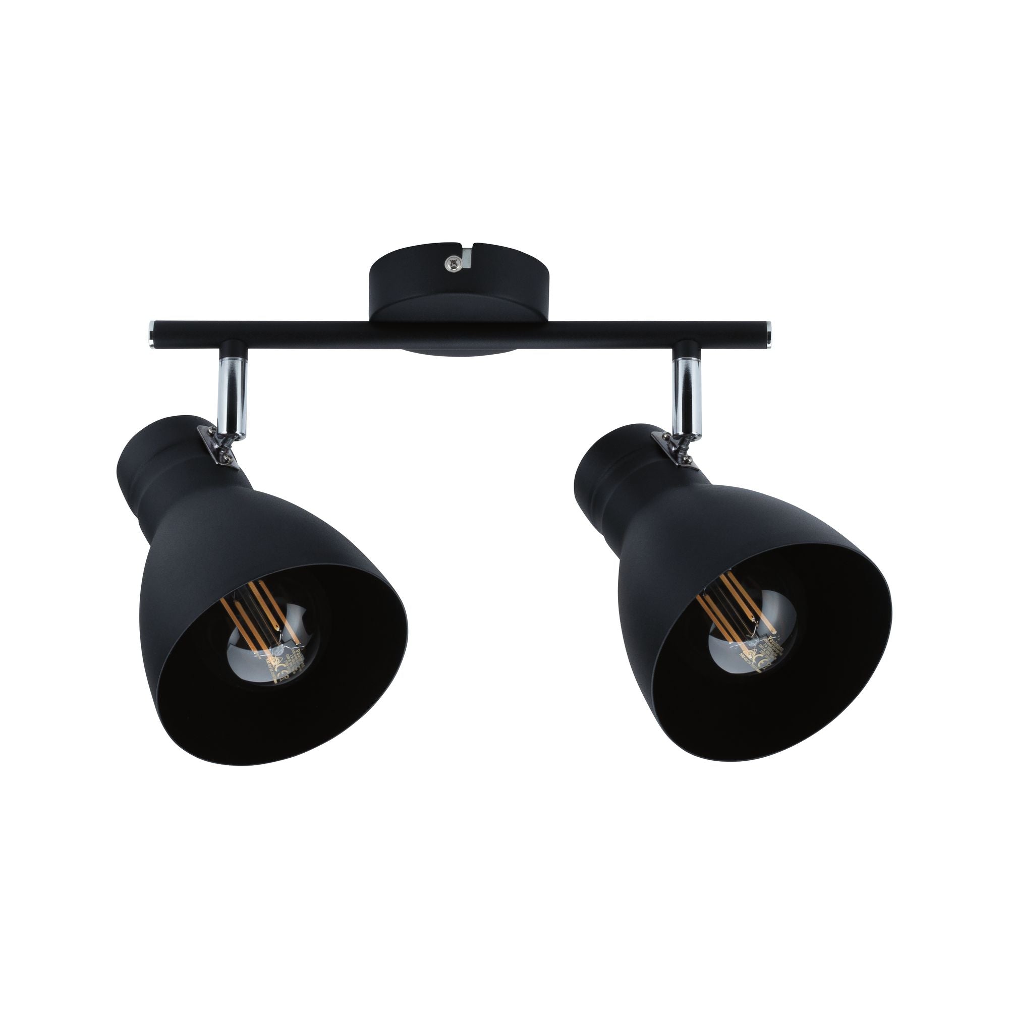 Spotlight Davy E27 230V max. 2x20W dimmbar Schwarz - Paulmann - 66760