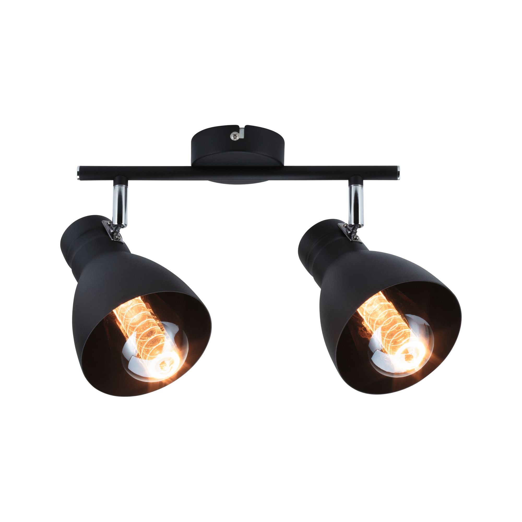 Spotlight Davy E27 230V max. 2x20W dimmbar Schwarz - Paulmann - 66760