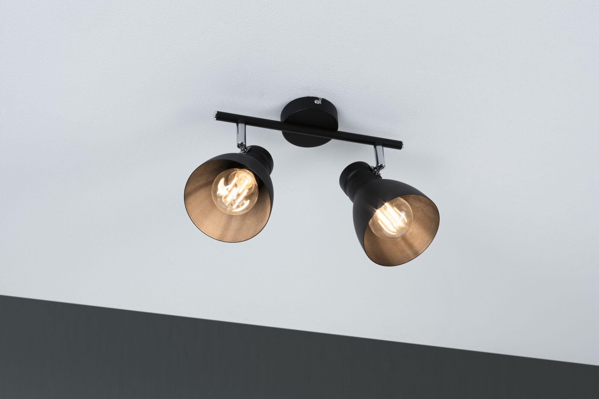 Spotlight Davy E27 230V max. 2x20W dimmbar Schwarz - Paulmann - 66760