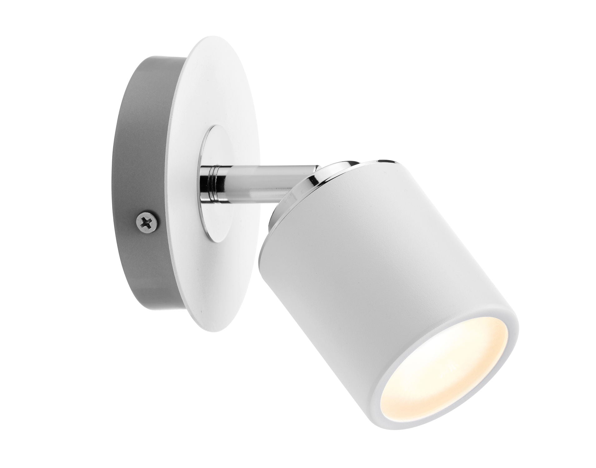 Spotlight Tube IP44 GU10 230V max. 10W dimmbar Weiß/Chrom - Paulmann - 66717