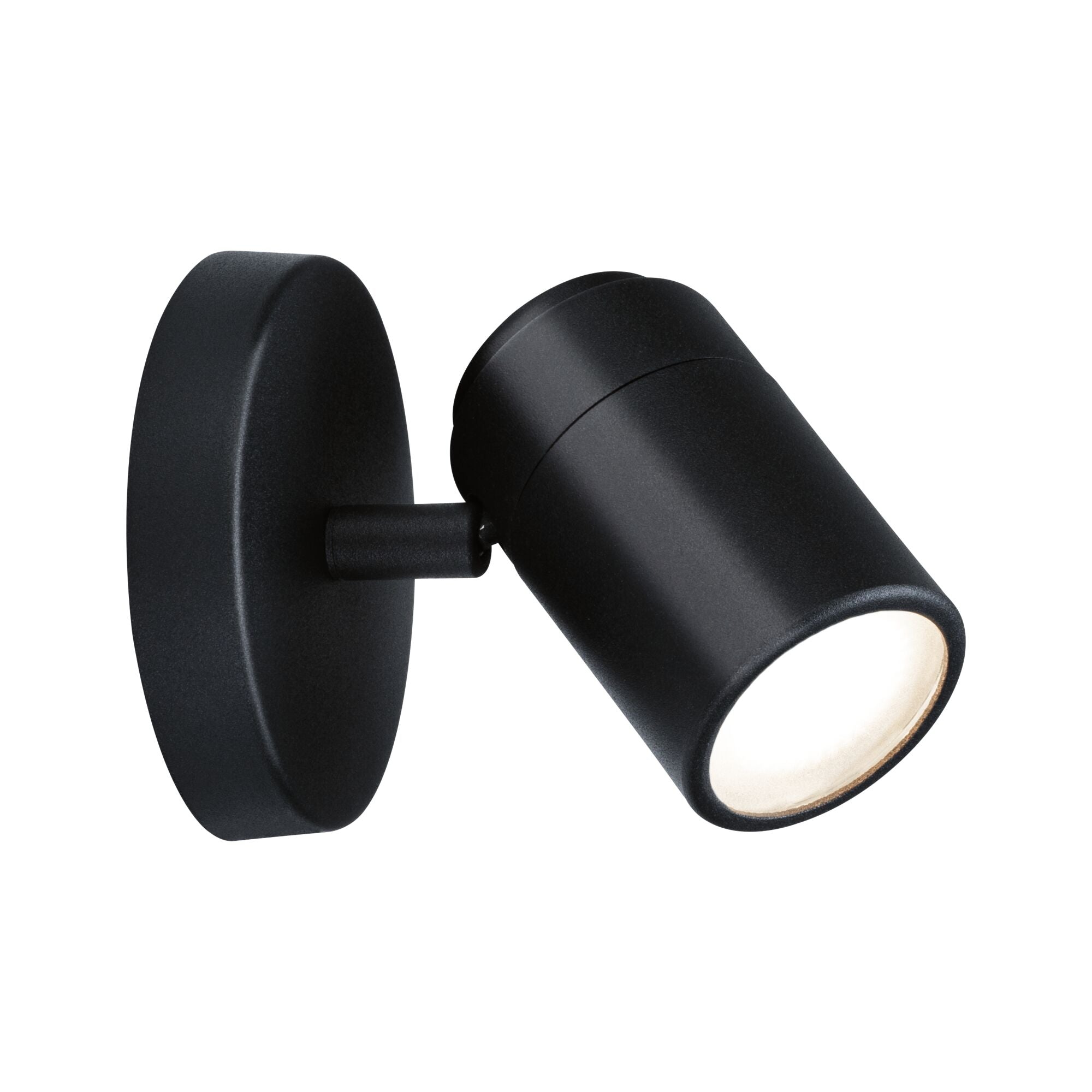 Spotlight Zyli IP44 GU10 230V max. 10W dimmbar Schwarz matt - Paulmann - 66774