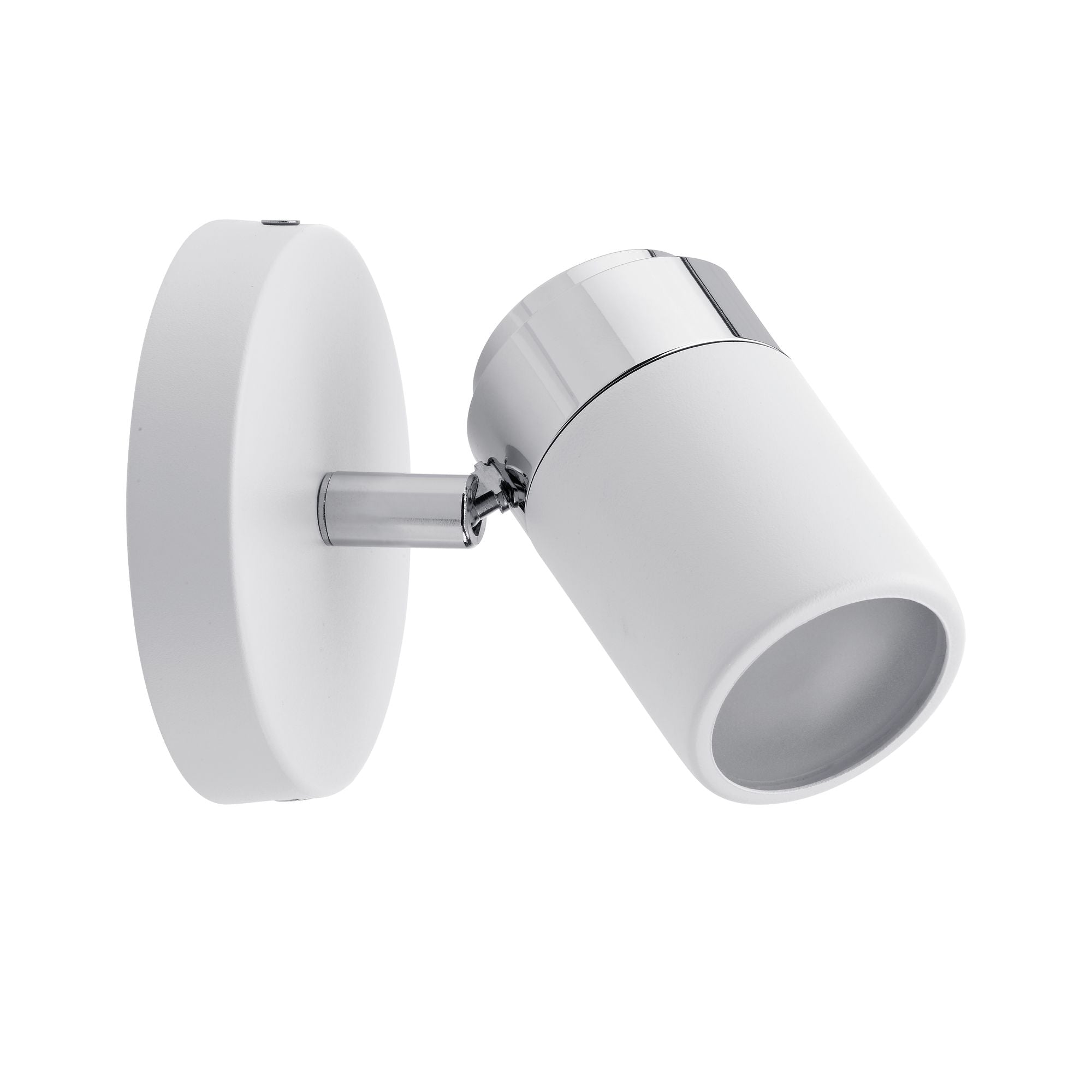 Spotlight Zyli IP44 GU10 230V max. 10W dimmbar Weiß/Chrom - Paulmann - 66710