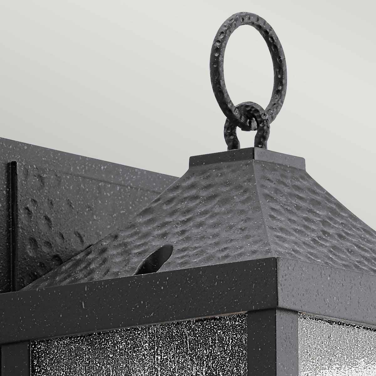 Springfield Kleine Wandlaterne mit 1 Licht, Antik - Schwarz - Elsteadlighting - KL - SPRINGFIELD - S
