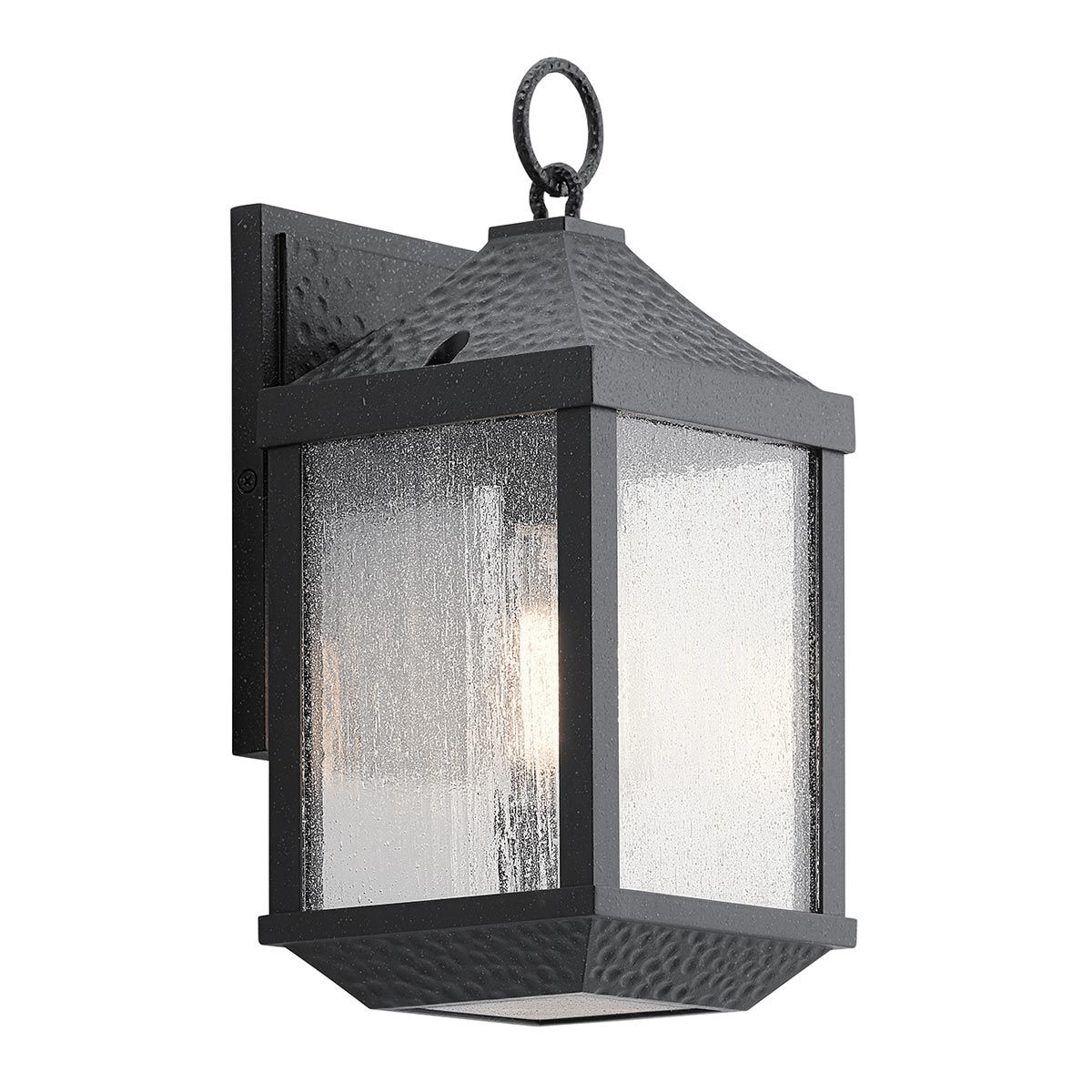 Springfield Kleine Wandlaterne mit 1 Licht, Antik - Schwarz - Elsteadlighting - KL - SPRINGFIELD - S