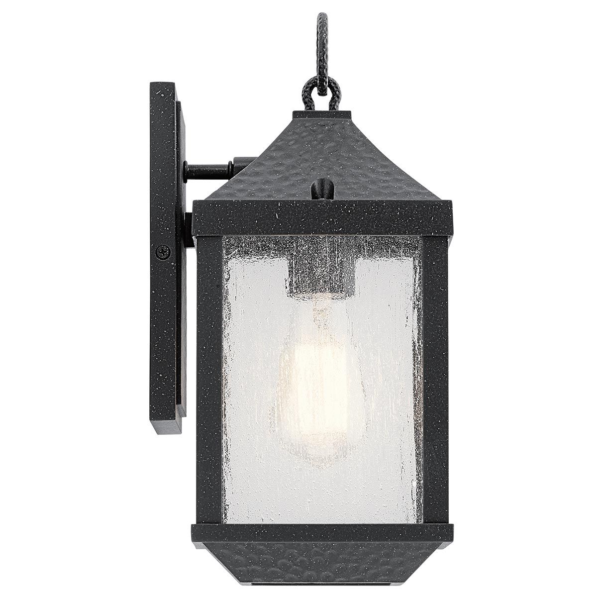 Springfield Kleine Wandlaterne mit 1 Licht, Antik - Schwarz - Elsteadlighting - KL - SPRINGFIELD - S
