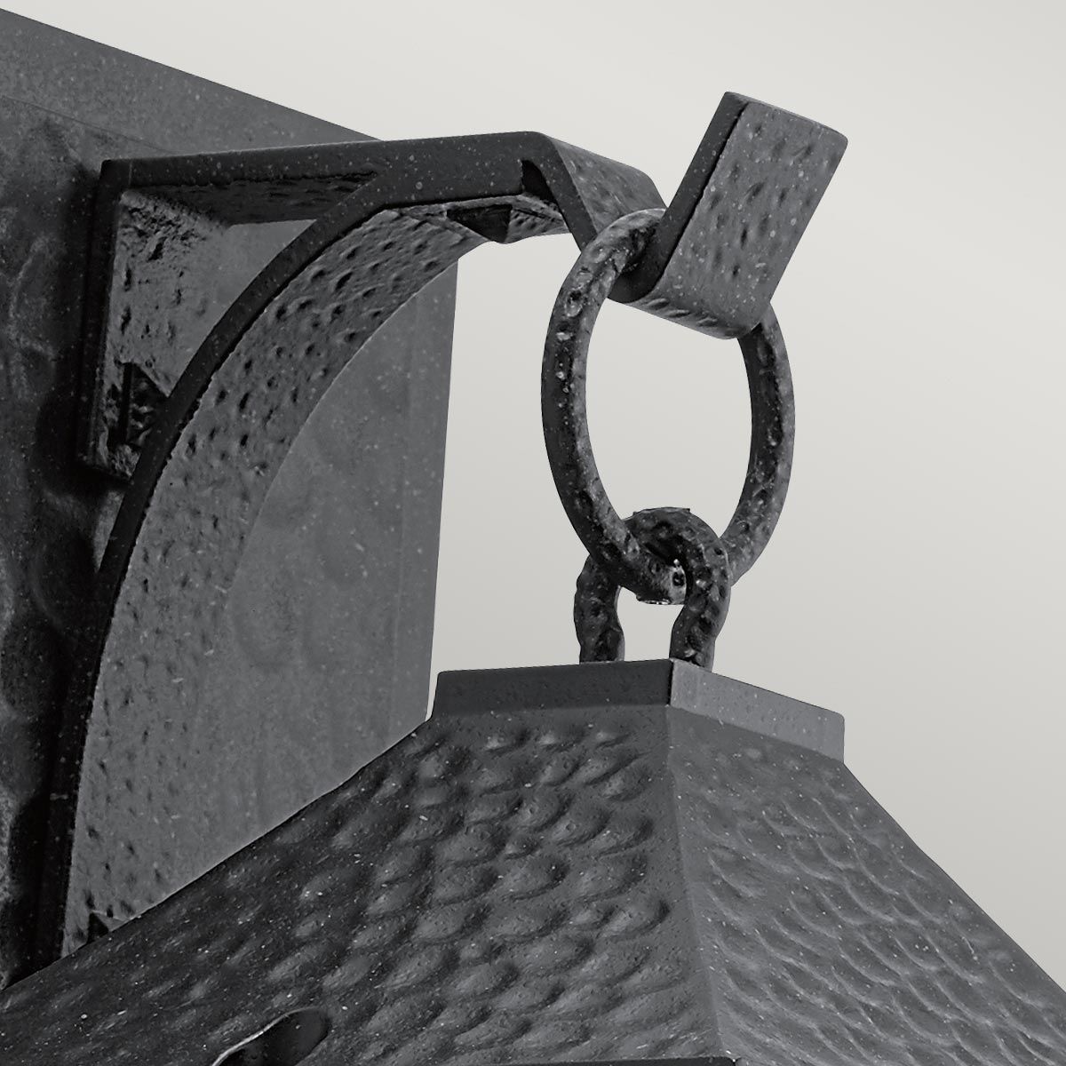 Springfield Wandlaterne, 1 Licht, mittelgroß, Antik - Schwarz - Elsteadlighting - KL - SPRINGFIELD - M
