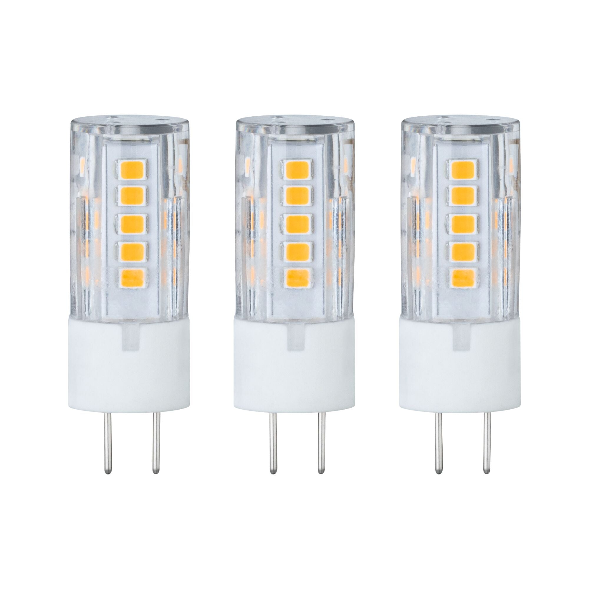Standard 12V LED Stiftsockel 3er - Pack 3x300lm 3x3,5W 2700K Klar - Paulmann - 28822