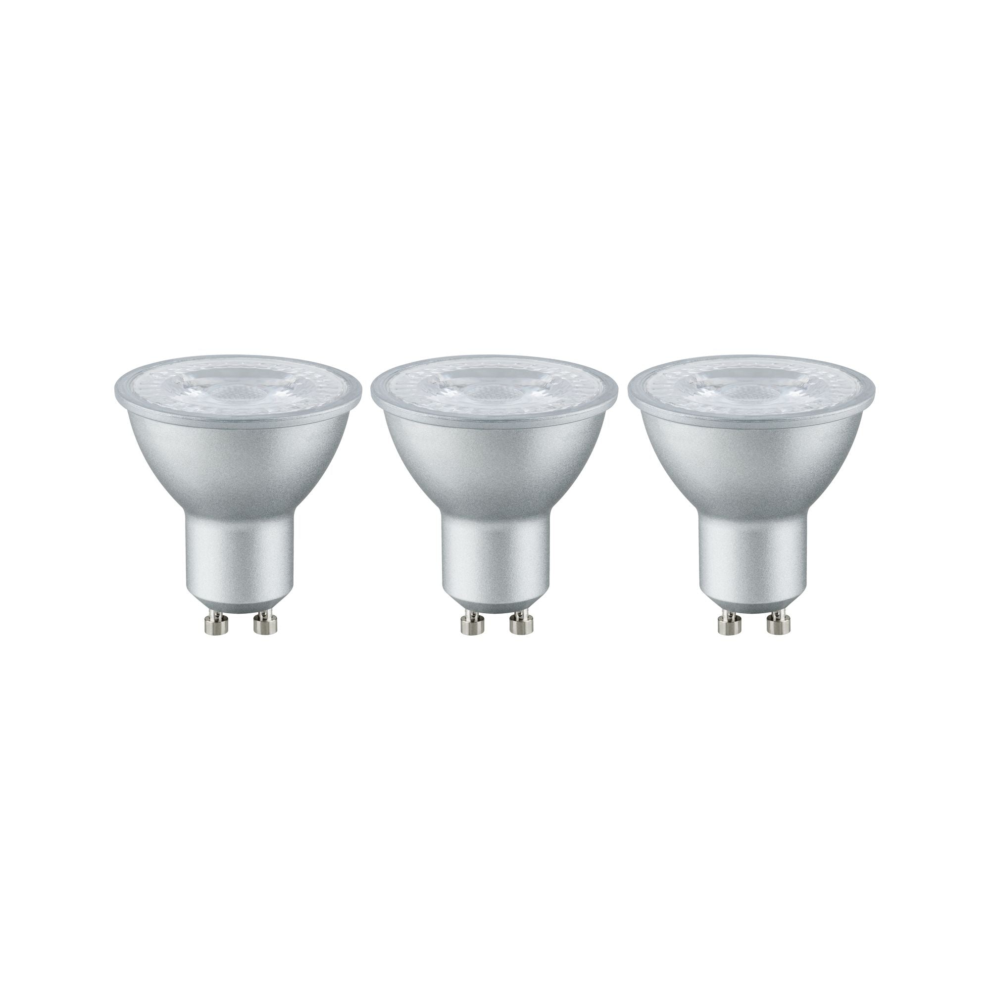 Standard 230V LED Reflektor 3er - Pack 3x230lm 3x4W 2700K Alu - Paulmann - 28581