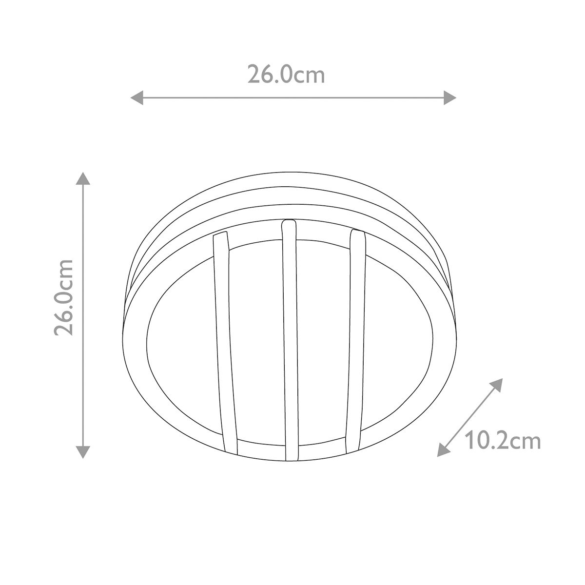 Sven 1 - flammige Wand - /Deckenlaterne - Graphit - Elsteadlighting - SVEN - 1R