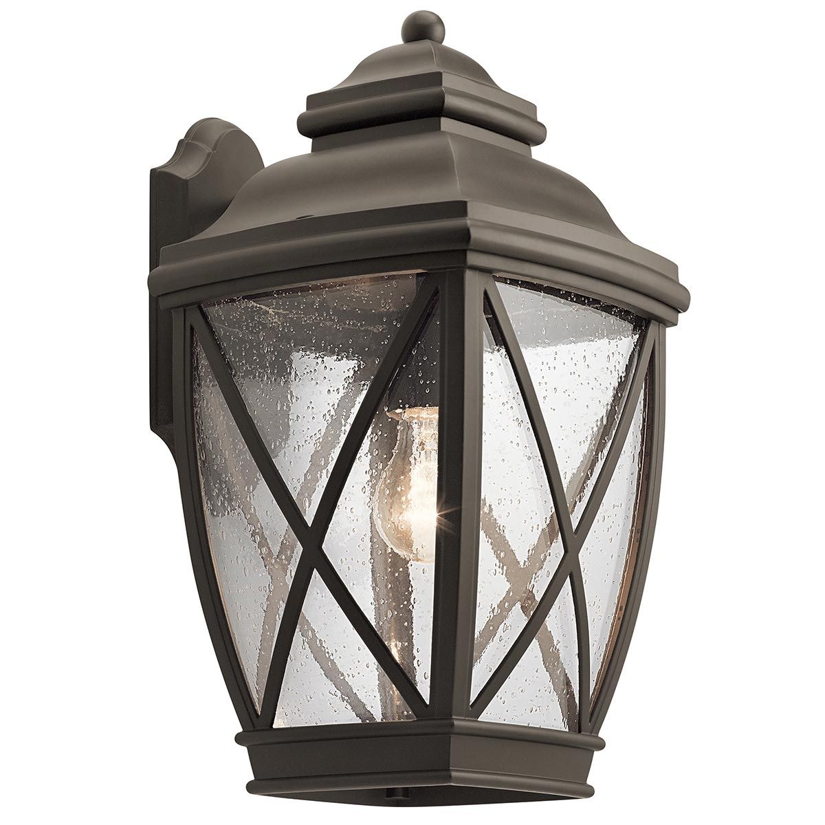 Tangier 1 - flammige große Wandlaterne - Alte Bronze - Elsteadlighting - KL - TANGIER2 - L