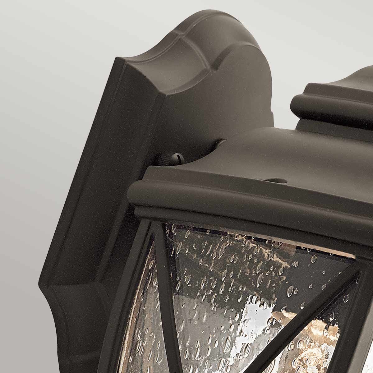 Tangier 1 - flammige kleine Wandlaterne - Alte Bronze - Elsteadlighting - KL - TANGIER2 - S