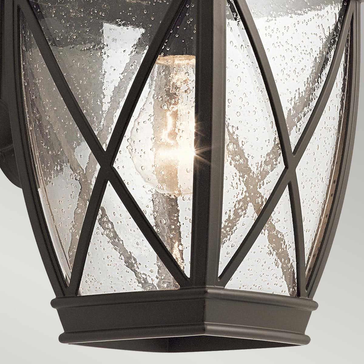 Tangier 1 - flammige mittelgroße Wandlaterne - Alte Bronze - Elsteadlighting - KL - TANGIER2 - M