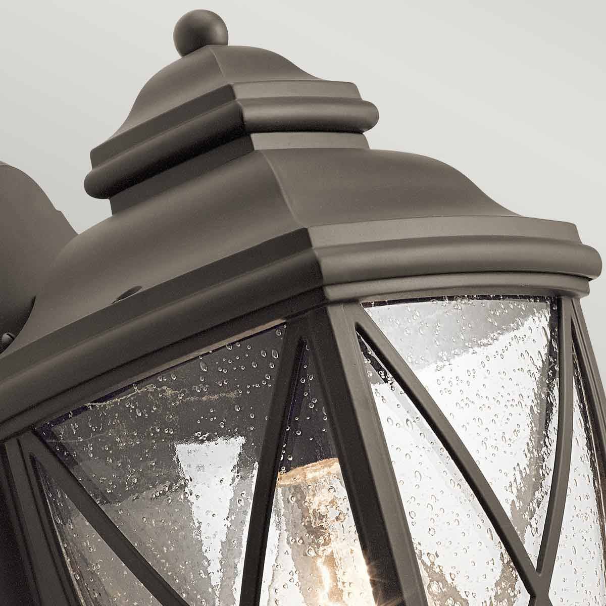 Tangier 1 - flammige mittelgroße Wandlaterne - Alte Bronze - Elsteadlighting - KL - TANGIER2 - M