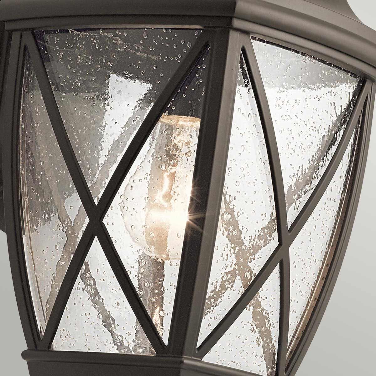 Tangier 1 - flammige mittelgroße Wandlaterne - Alte Bronze - Elsteadlighting - KL - TANGIER2 - M