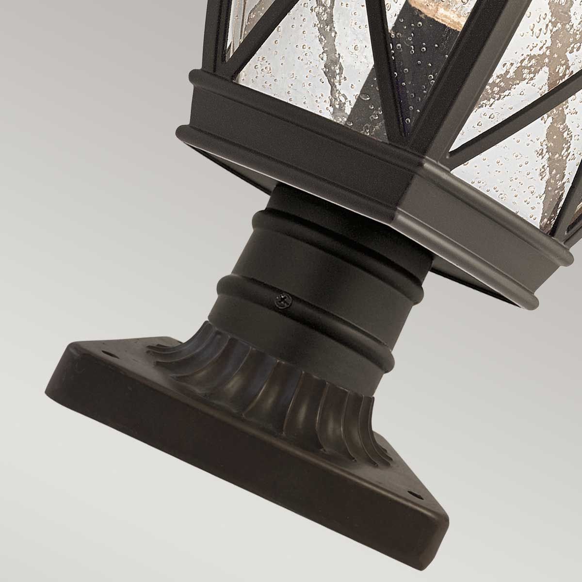 Tangier 1 - flammiger, mittelgroßer 7,5 - Zoll - Sockel – alte Bronze - Elsteadlighting - KL - TANGIER3 - M