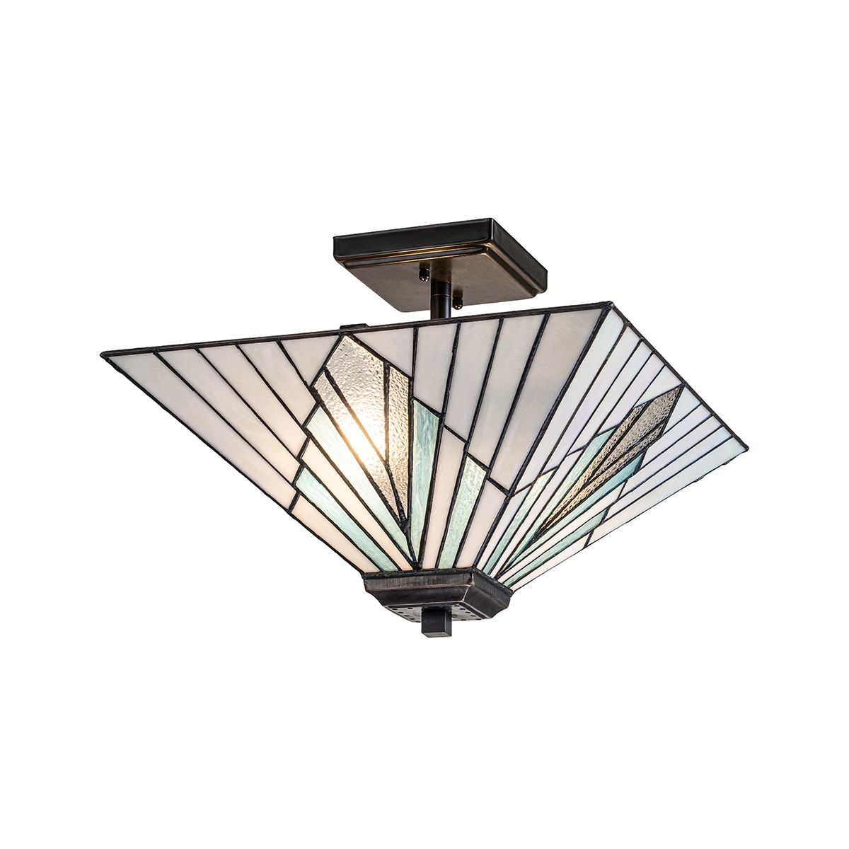 Alderley 2lt Trio-Mount-Pendelleuchte - Vintage Bronze