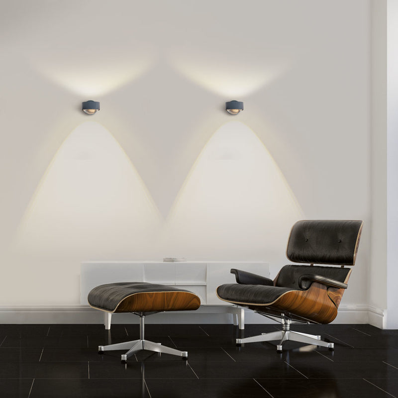 Top Light Puk Maxx Wall LED Wandleuchte in Chrom matt