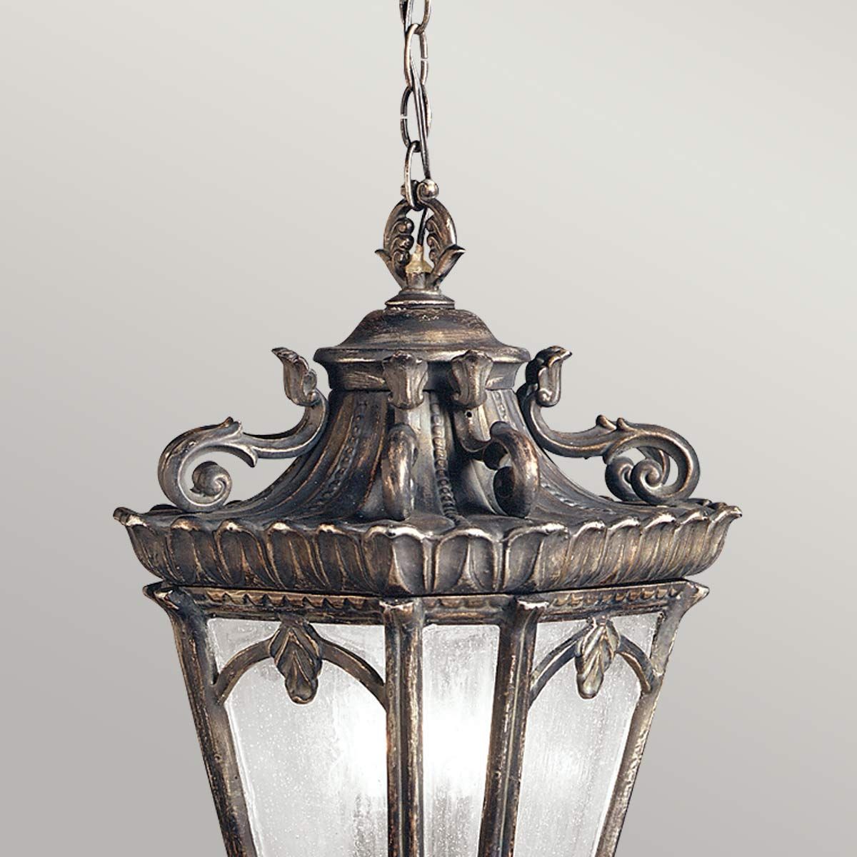 Tournai 3 - flammige, extragroße Kettenlaterne – Londonderry - Elsteadlighting - KL - TOURNAI8 - XL