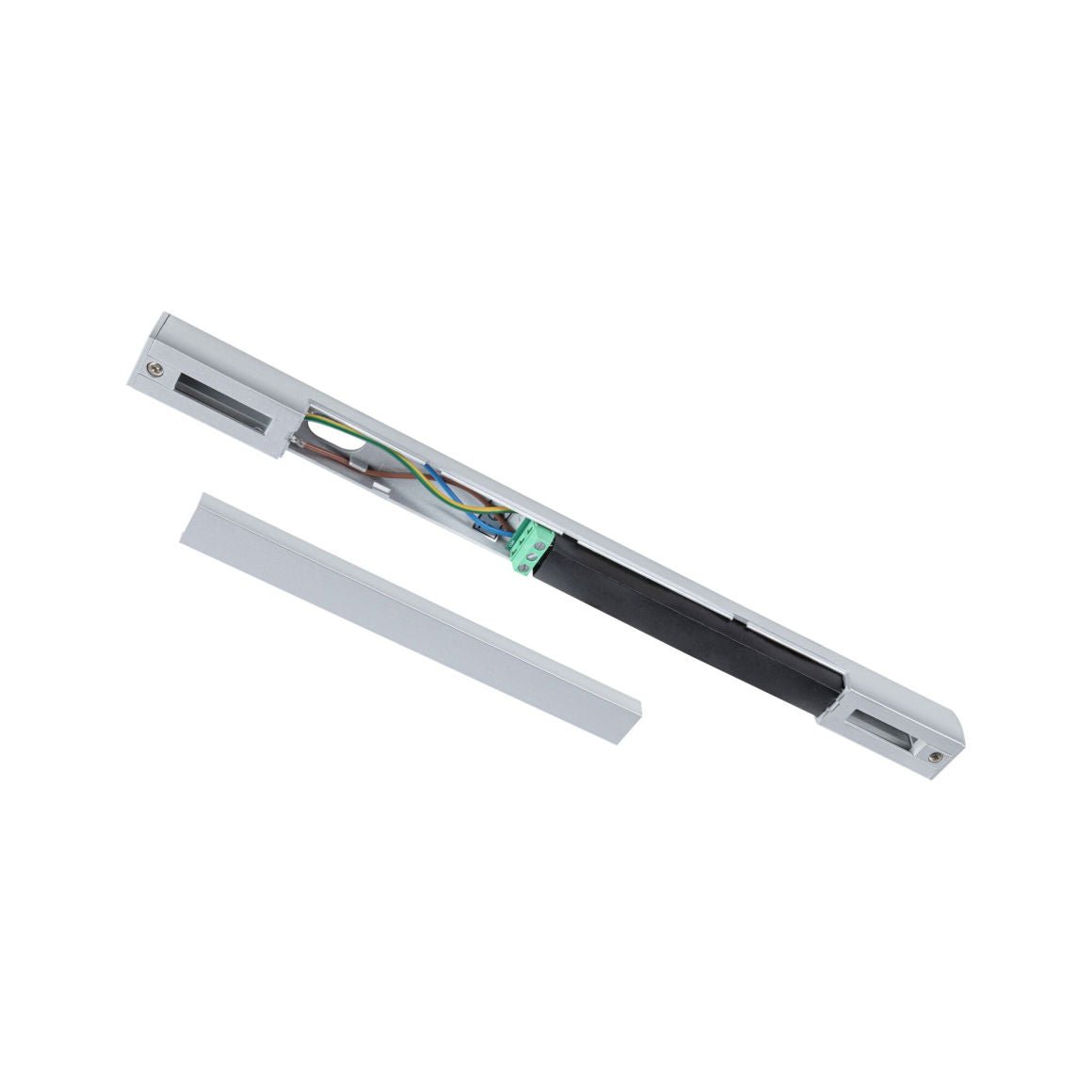 URail Einspeisung Zigbee 3.0 Mitte 304x21mm max. 100W Chrom matt - Paulmann - 95667