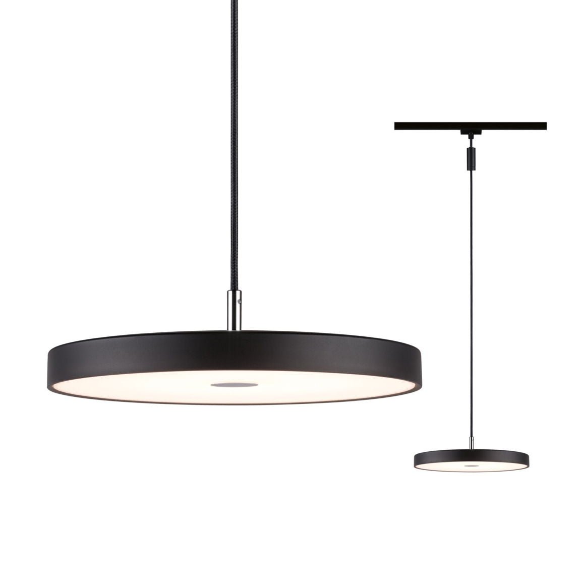URail LED Pendel 3 - Step - Dim Hildor 850lm 15W 3000K oder 4000K dimmbar 230V Schwarz matt - Paulmann - 96792