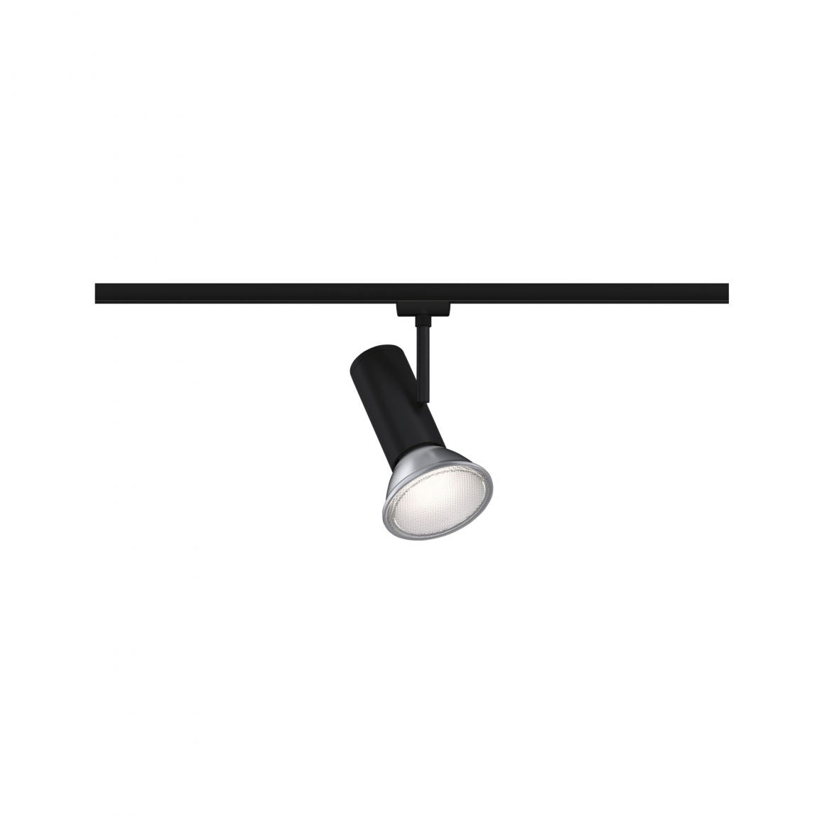 URail Schienenspot Apol Einzelspot E27 max. 50W dimmbar 230V Schwarz - Paulmann - 96979