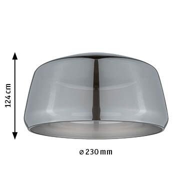URail Schirm Neila 2Easy 230mm Rauchglas - Paulmann - 95605
