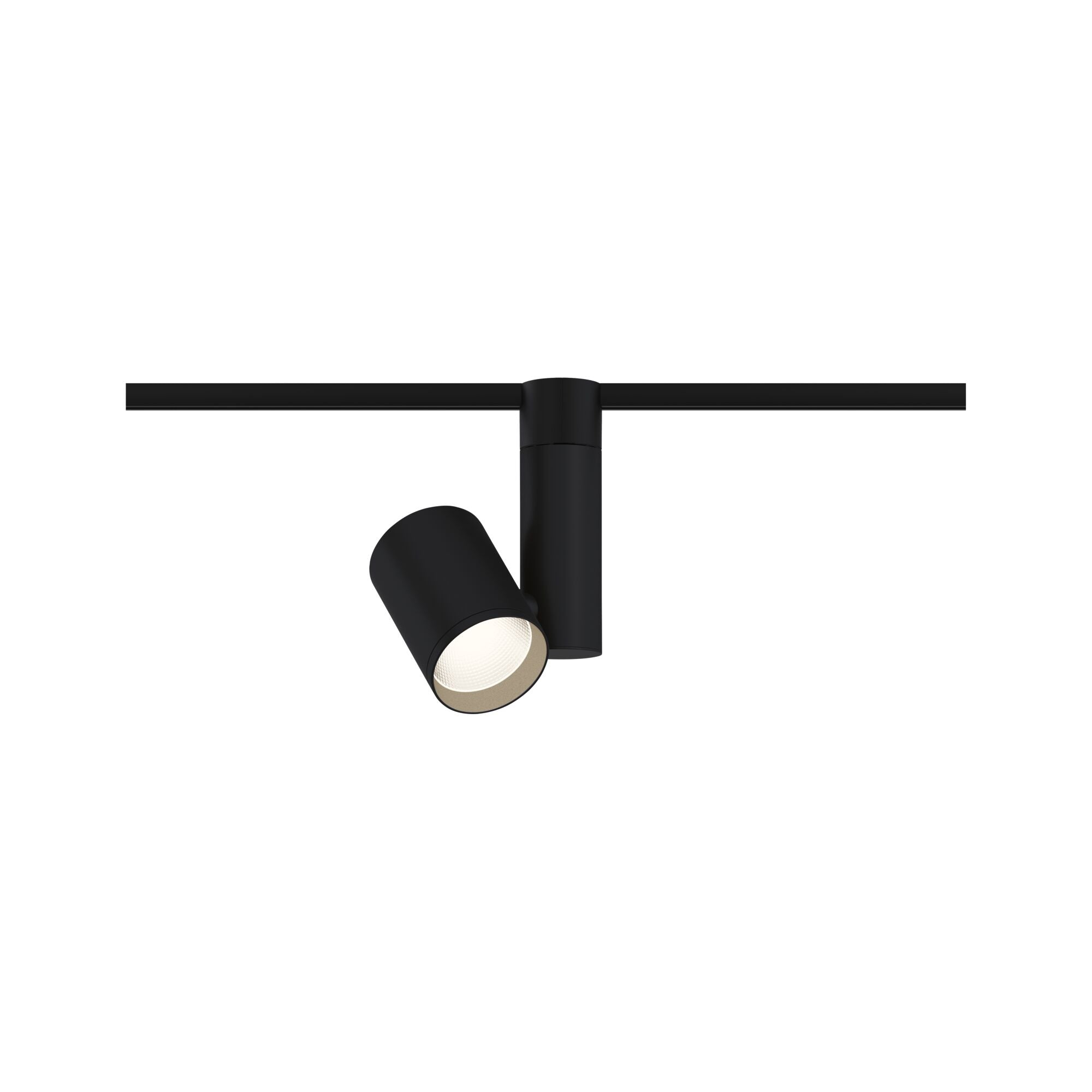 URail Zeuz Einzelspot 15° 2860lm 33W 3000K dimmbar 230V Schwarz matt - Paulmann - 95535