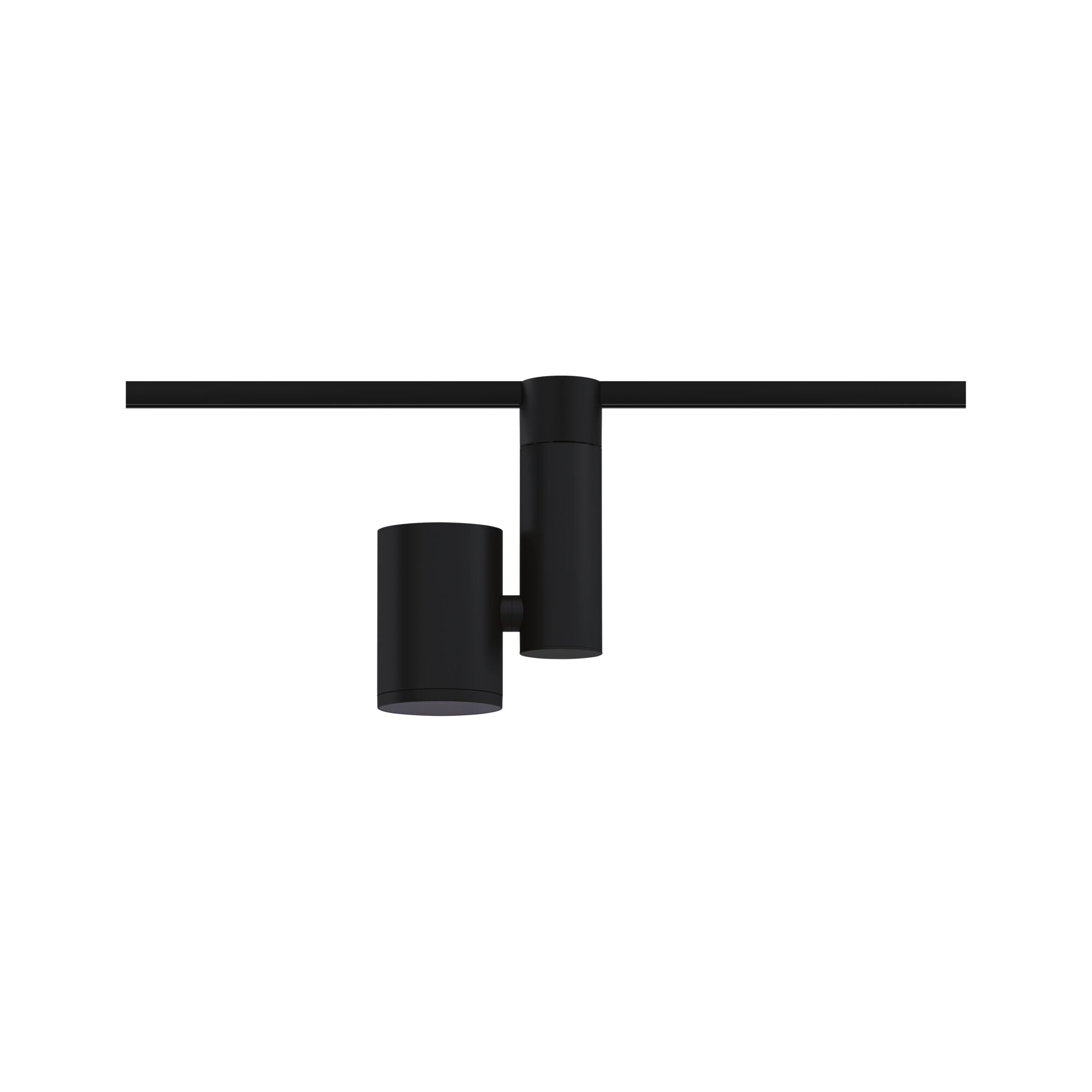 URail Zeuz Einzelspot 15° 2860lm 33W 3000K dimmbar 230V Schwarz matt - Paulmann - 95535