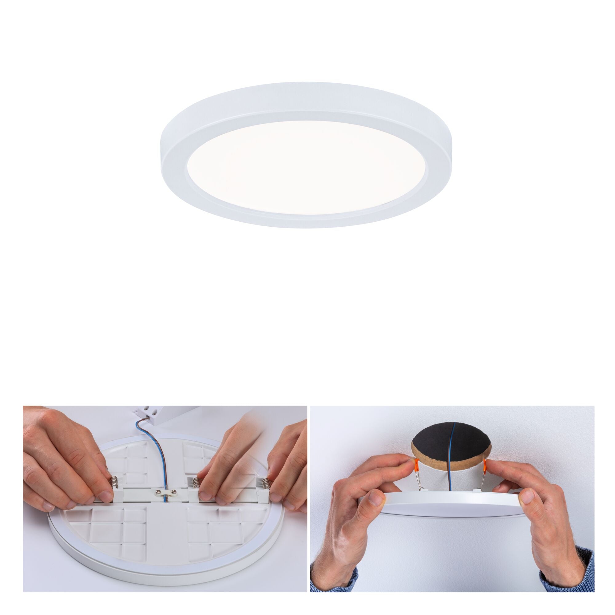 VariFit Areo IP44 rund 118mm 6,5W 500lm 4000K Weiß - Paulmann - 93035