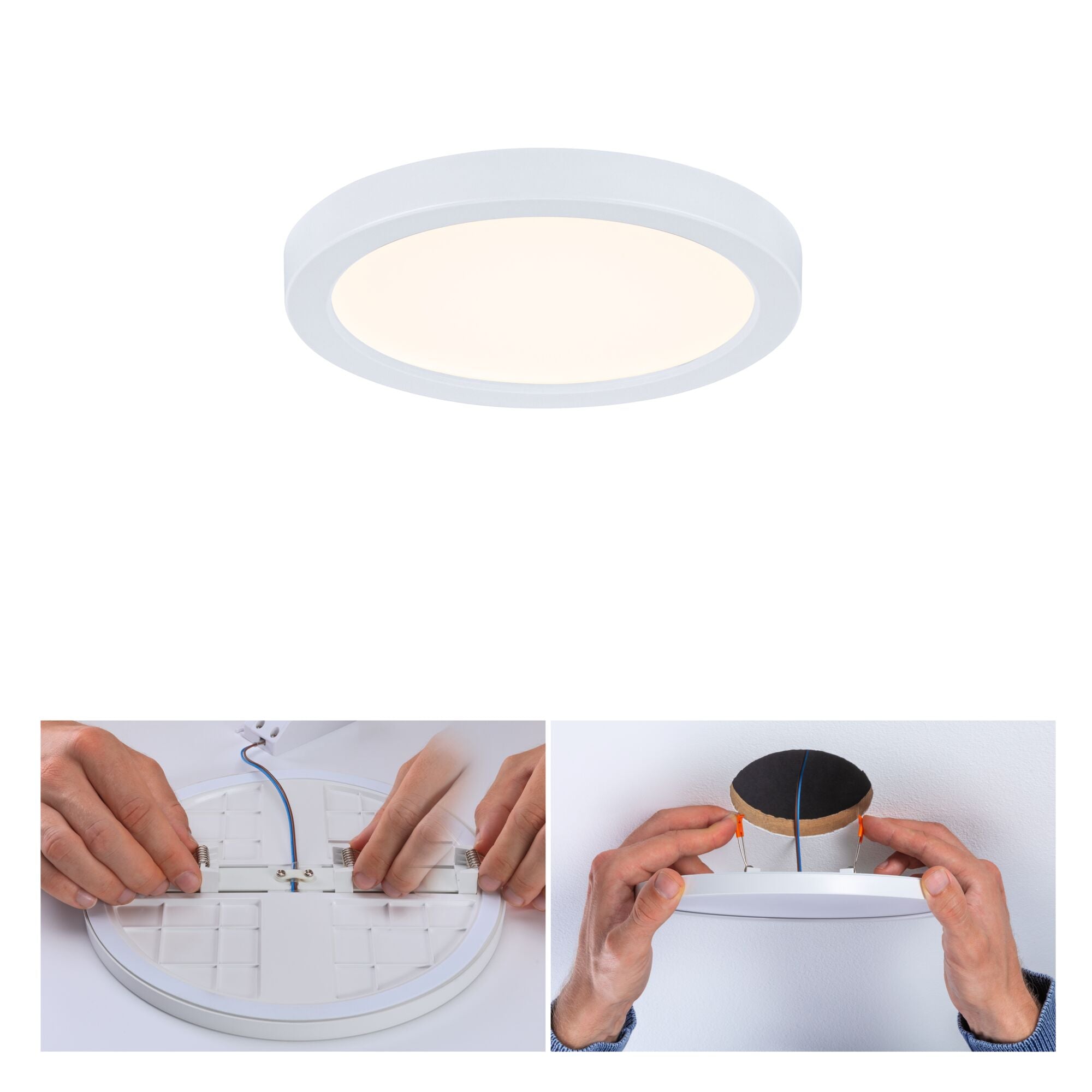 VariFit Areo IP44 rund 118mm 6,5W 550lm 3000K Weiß - Paulmann - 93031