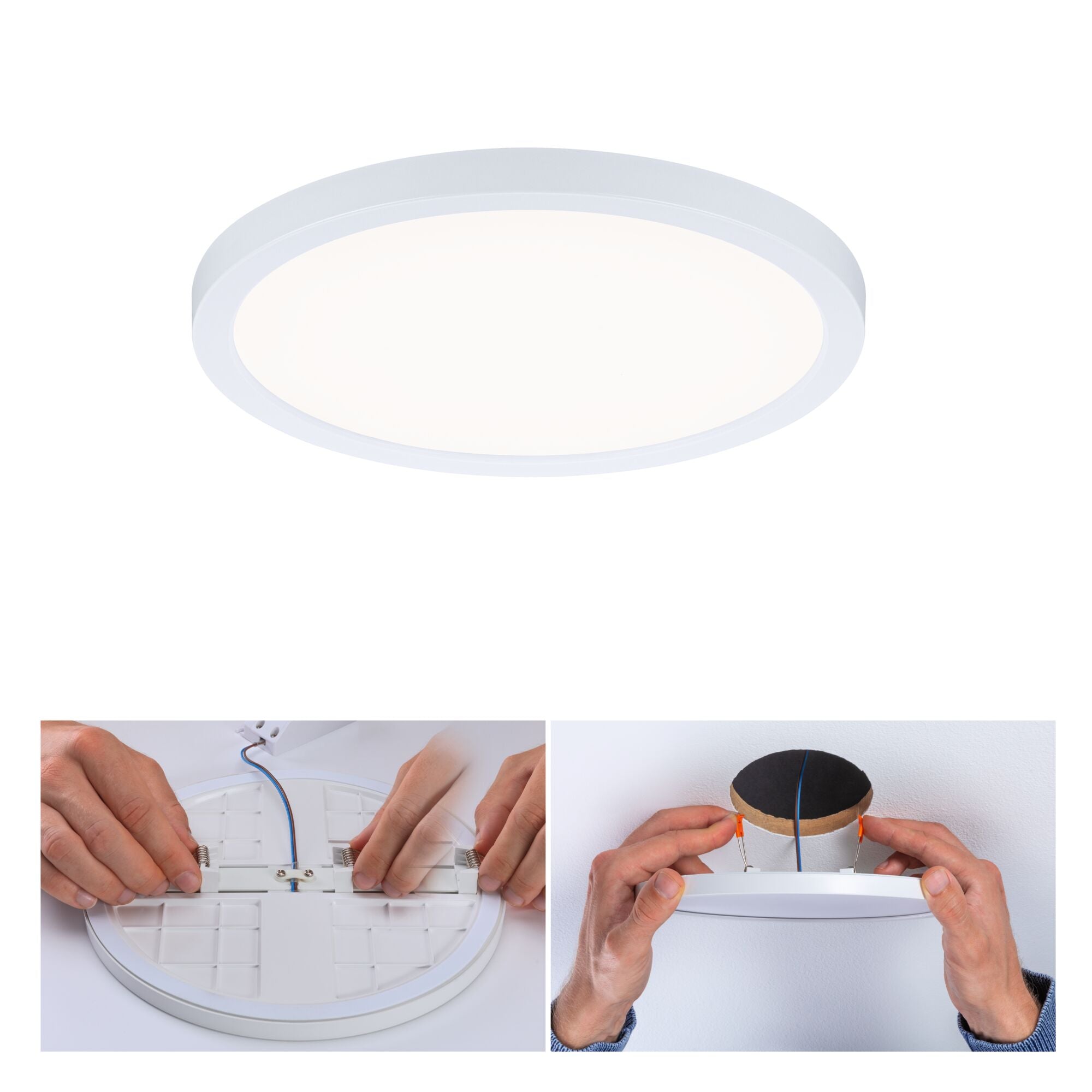 VariFit Areo IP44 rund 175mm 13W 1200lm 4000K Weiß dimmbar - Paulmann - 93055