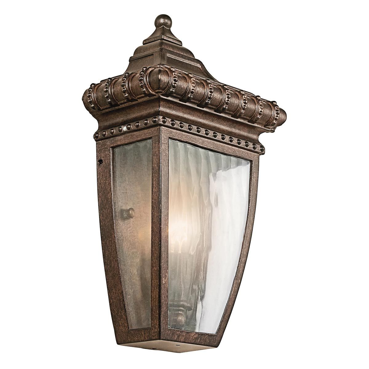 Venetian Rain 1 - flammige Halbwandlaterne, gebürstete Bronze - Elsteadlighting - KL - VENETIAN7 - S